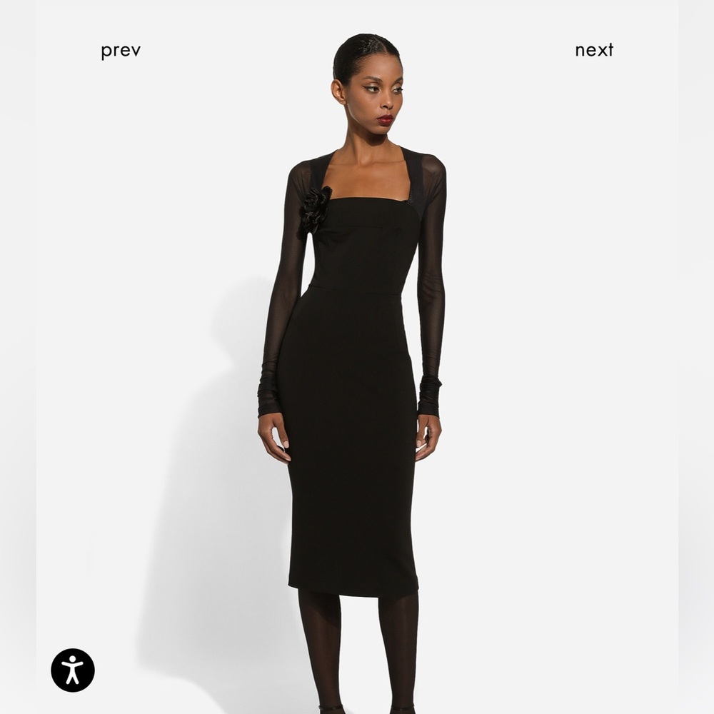 Dolce & Gabbana black dress